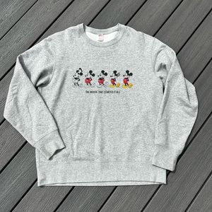 Uniqlo Disney Mickey Mouse Crewneck